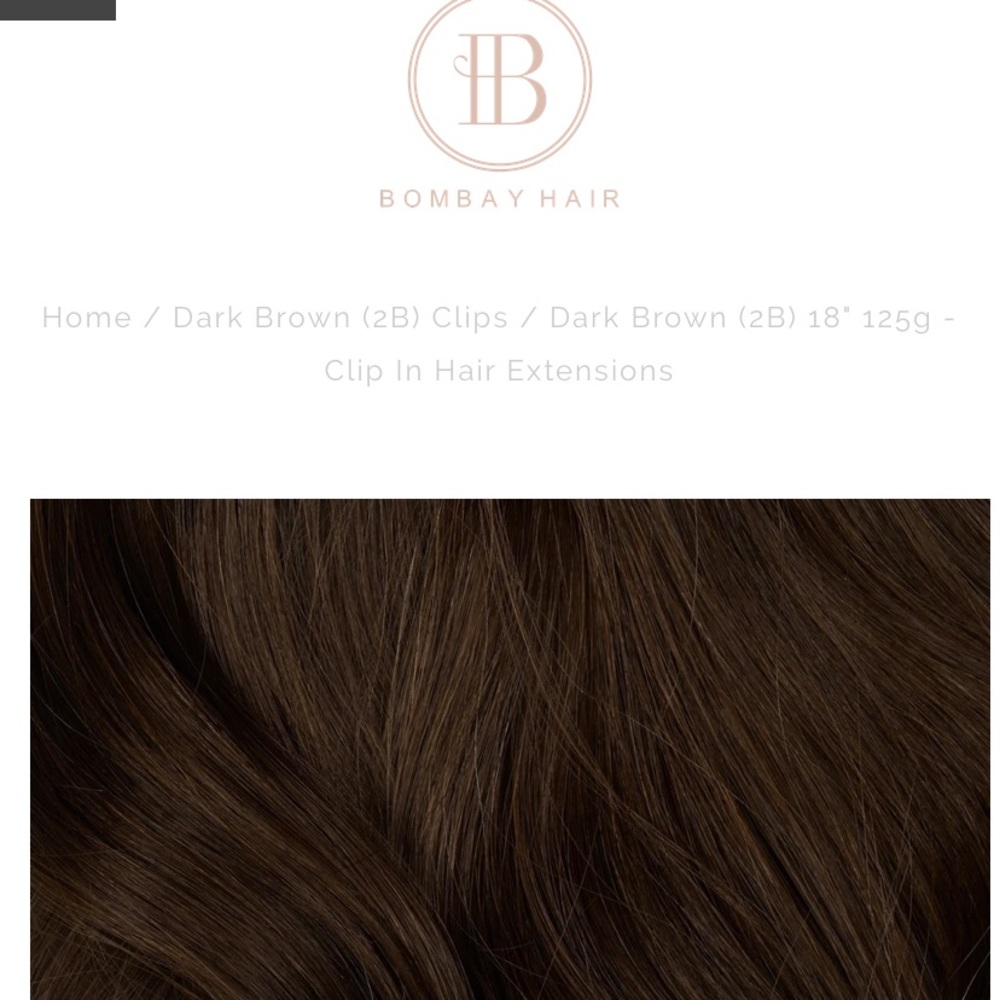 Brand New Bombay hair extensions. Never worn! this color did not match my mom